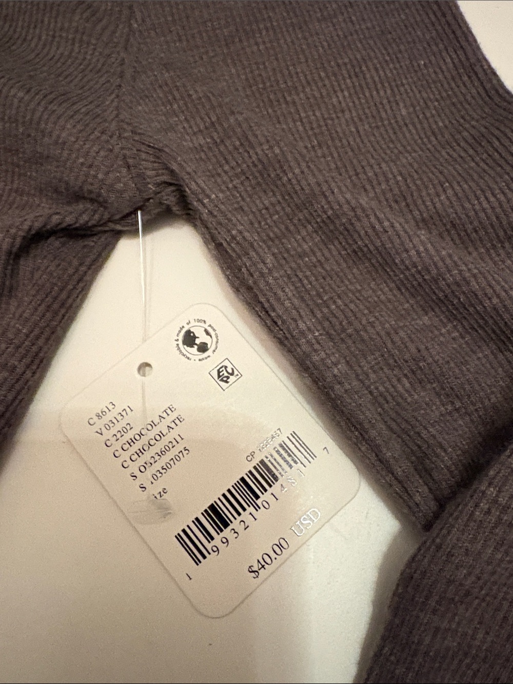 NWT FP Movement breath easy layer hoodie chocolate - Picture 3 of 5